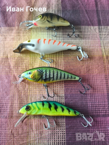 Сет уловисти воблери за сом 