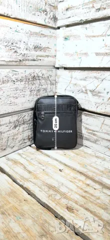 Tommy Hilfiger Мъжка Черна Чанта Томи Хилфигер Код A572, снимка 2 - Чанти - 50370054