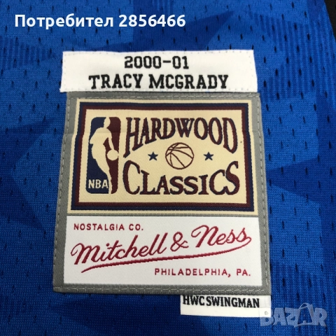 Мъжки потник Mitchell & Ness Orlando Magic Tracy Mcgrady season 2000-01 размер XXL, снимка 9 - Тениски - 52029020