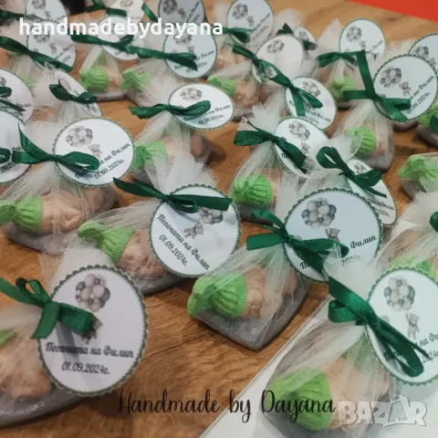 Подаръчета за гости - бебе в зелено, снимка 5 - Други - 48091089