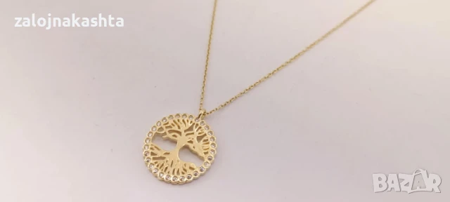 Ново Златно колие-2,40гр/14кр, снимка 4 - Колиета, медальони, синджири - 51329941