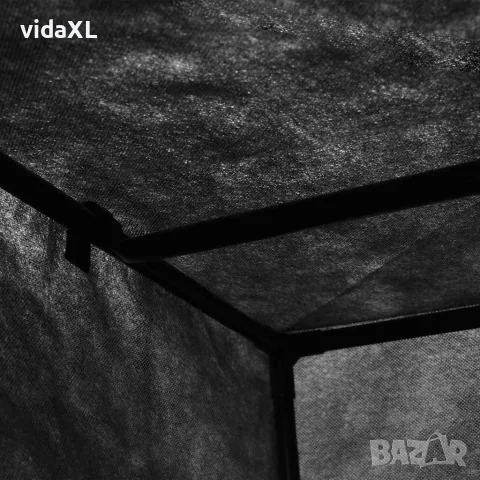 vidaXL Гардероби, 2 бр, черни, 75x50x160 см, снимка 7 - Гардероби - 56146558