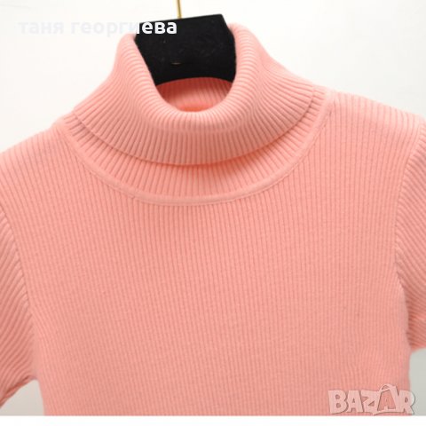 нежно плетено поло, снимка 2 - Блузи с дълъг ръкав и пуловери - 37924569
