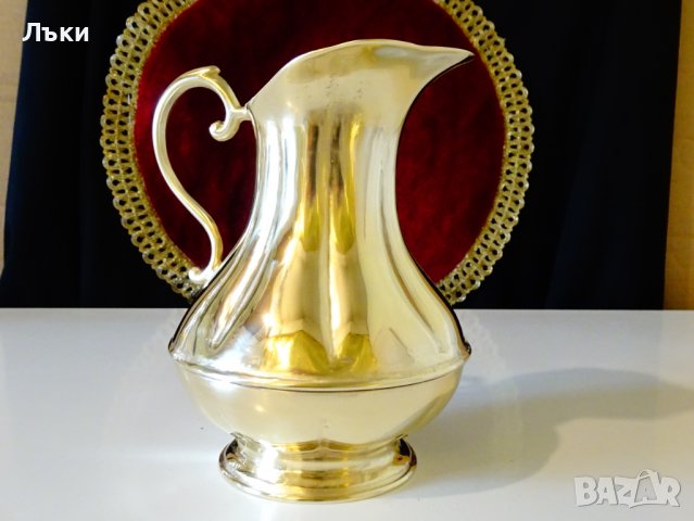 Масивна бронзова кана за вино,релеф. , снимка 3 - Антикварни и старинни предмети - 40169200