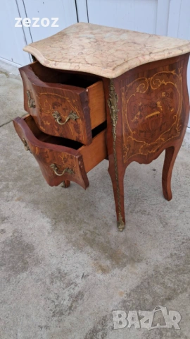 Скрин "Bombe" с мрамор, снимка 6 - Скринове - 54005415