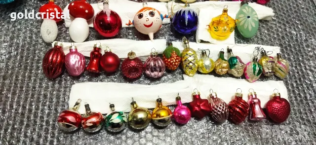 Стари стъклени играчки , снимка 5 - Антикварни и старинни предмети - 43369876