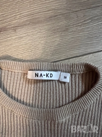 Рипсена плетена рокля , снимка 3 - Рокли - 52853869