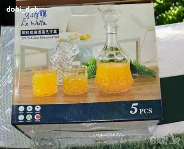 Комплект гарафа от 5 части, снимка 1