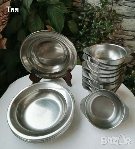 Алпака чинии и купички на Хром 