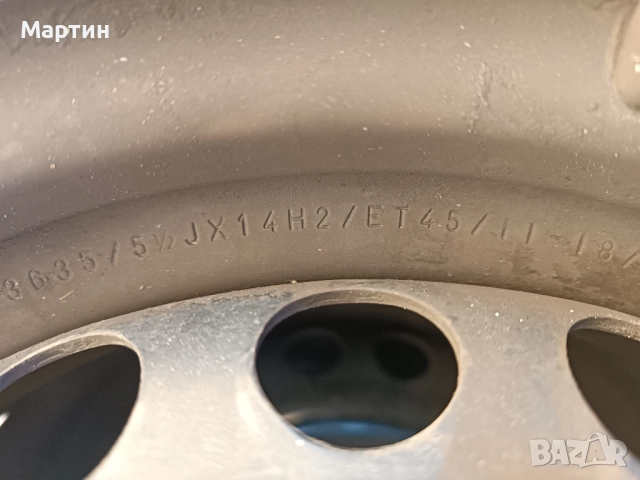 Kia Picanto JA зимни гуми с джанти 175/65/14, снимка 4 - Гуми и джанти - 52922440