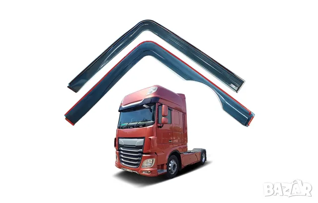 Ветробрани за DAF XF 106 Euro 6 от 2017 г. външен монтаж