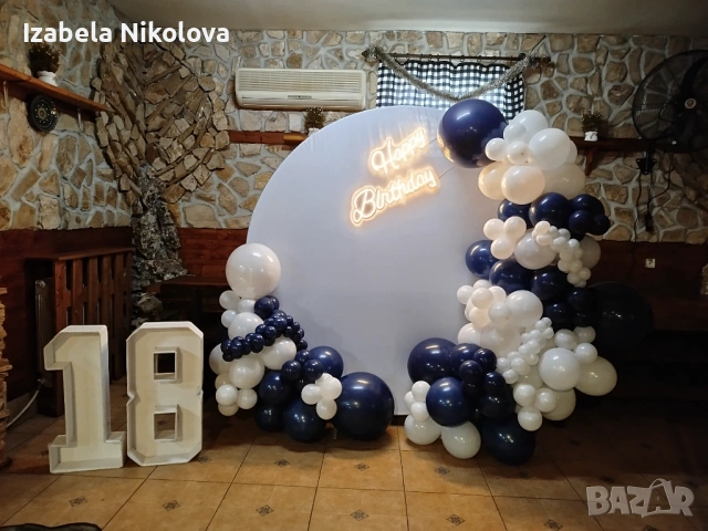 Украса за абитуриентски бал , снимка 18 - Декорация - 45629944