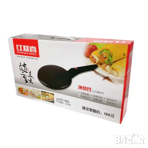 Електрически тиган за палачинки и пролетни рулца , снимка 3 - Кухненски роботи - 50382969