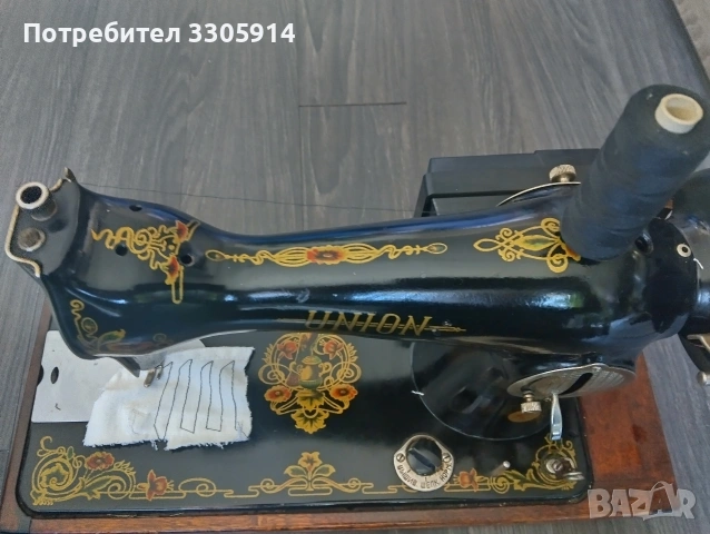 Продавам шевна машина Юнион., снимка 9 - Шевни машини - 54332185