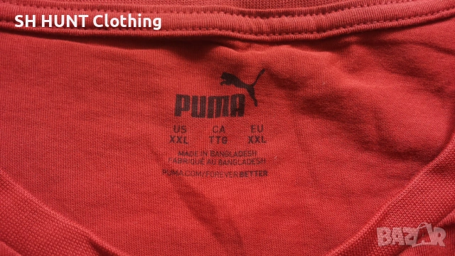 PUMA T-Shirt Размер XXL мъжка тениска 55-66, снимка 5 - Тениски - 53296577