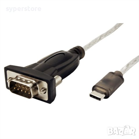 Интерфейсен преобразувател USB3.1 C to SERIAL DB9M SS300788