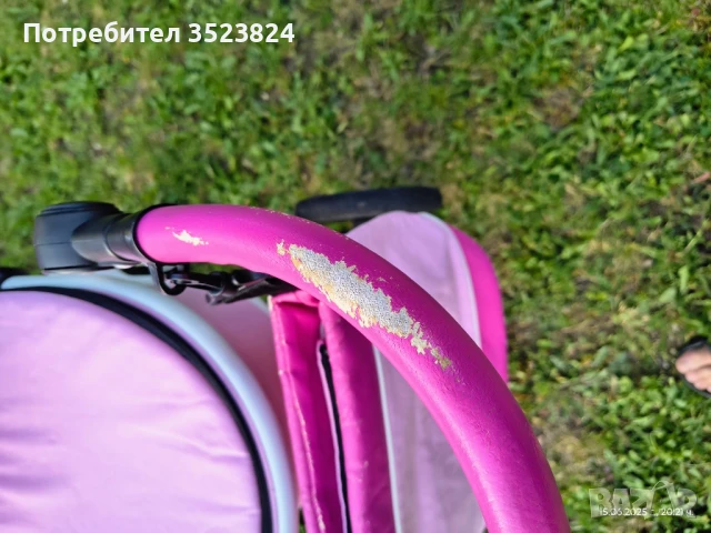 Бебешка количка Nio Vogue, снимка 6 - Детски колички - 50681343