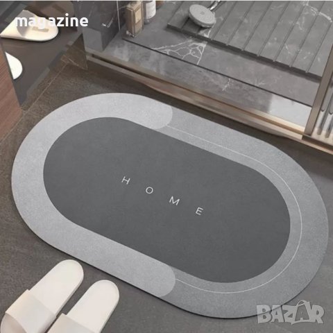 Водоабсорбираща, антихлъзгаща подложка за баня, снимка 3 - Мопове, кофи, четки и метли - 37318404