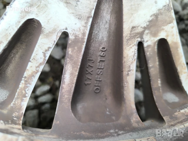 Алуминиеви Джанти за Mazda 17цола , снимка 5 - Гуми и джанти - 50492293