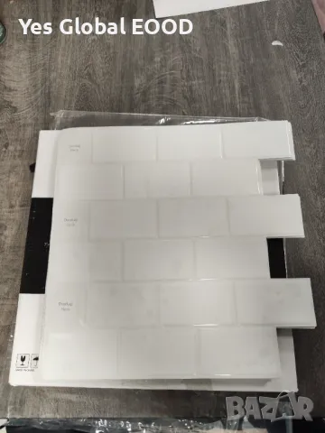 Art3d Самозалепващи се плочки 3D за стени – 10 броя, снимка 1