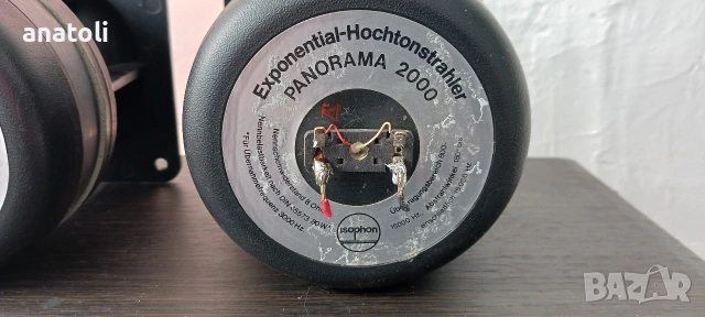 Високочестотни драйвери Isophon panorama 2000 , снимка 4 - Тонколони - 53217170