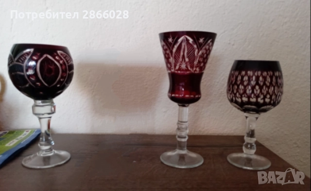 Кристални чаши търся