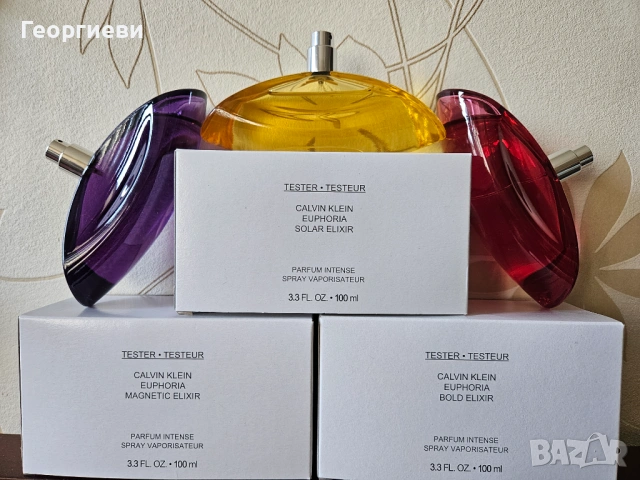 CK Euphoria Bold elixr 100 мл 65 , снимка 3 - Дамски парфюми - 54329057