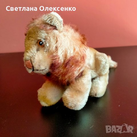 Колекционерска мека играчка Steiff Leo Lion лъв, снимка 5 - Колекции - 37740772