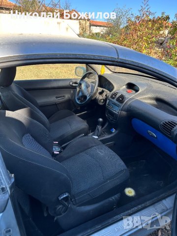Продавам Peugeot 206cc 1.6 бензин 109 коня НА ЧАСТИ, снимка 5 - Автомобили и джипове - 42783918