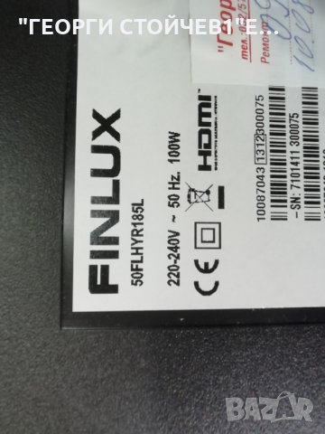 FINLUX    50FLHYR185L  СЪС СЧУПЕН ДИСПЛЕЙ , снимка 4 - Части и Платки - 31654043