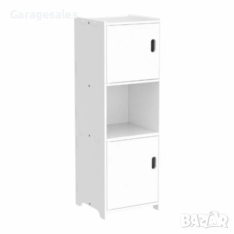 Стилен и практичен водоустойчив шкаф за баня, кухня, коридор или спалня 80x22x25