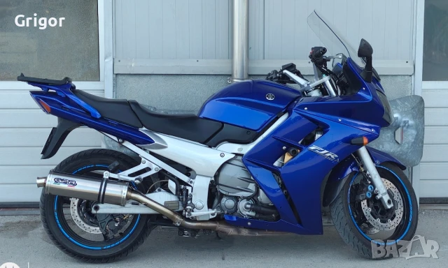 G.P.R. двойка чисто нови, титаниеви ауспуси /гърнета за Yamaha FJR1300, 2001/05, овал., снимка 2 - Части - 48158562