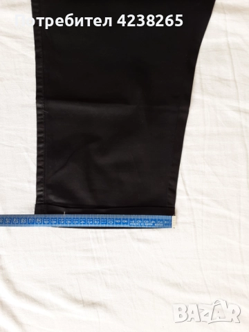 панталон "Flora" нов, 3/4, черен, памучен, снимка 5 - Панталони - 52679269