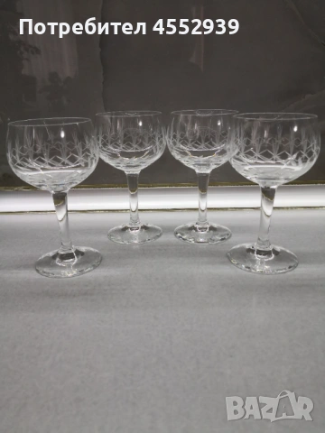 Кристални чаши , снимка 4 - Чаши - 54083708