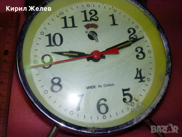 MADE in CHINA Стар РЯДЪК КОЛЕКЦИОНЕРСКИ МОДЕЛ РЕТРО МЕХАНИЧЕН КИТАЙСКИ БУДИЛНИК 30799, снимка 12 - Антикварни и старинни предмети - 44549470