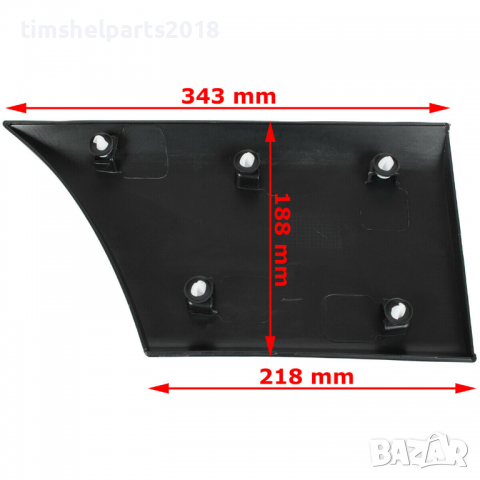 Лайсна заден калник ( Зад гумата ) Renault Master, Nissan Interstar, Opel Movano, снимка 4 - Части - 36494275