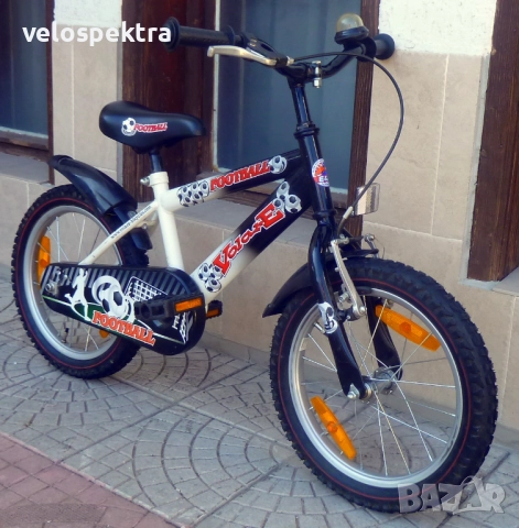 ФУТБОЛ -16 цола капли ! Тип БМХ ! Отличен !, снимка 7 - Велосипеди - 52158419