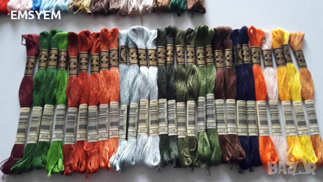 мулине DMC за бродерия , снимка 2 - Гоблени - 44816883