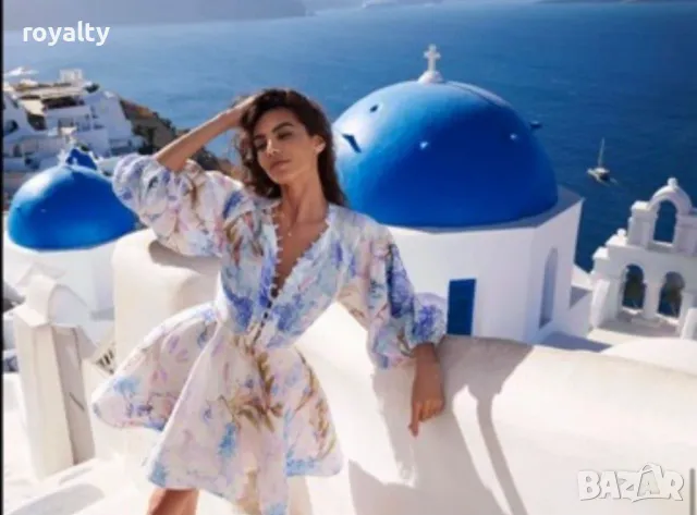 Стилна дамска рокля , снимка 3 - Рокли - 50348677