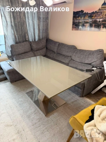 Трапезна маса 160/90, снимка 6 - Маси - 53942456