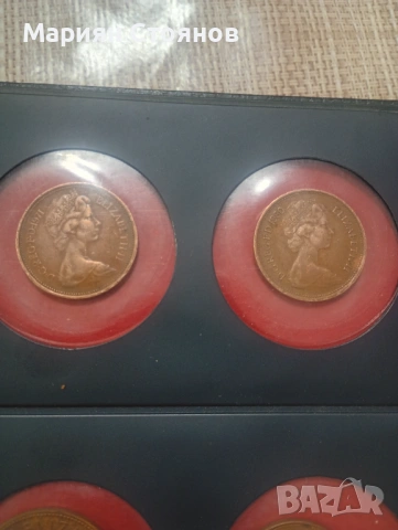 2 NEW PENCE 1980,1971