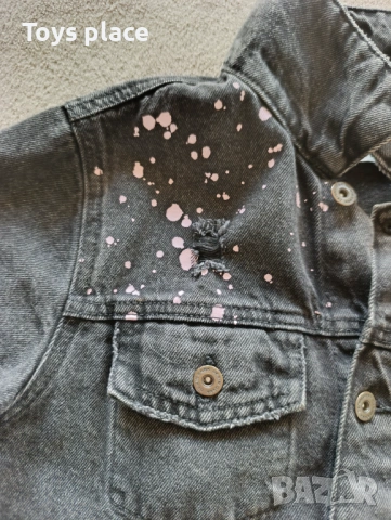152 Страхотно детски дънково яке Актуален модел, снимка 7 - Детски якета и елеци - 50657677