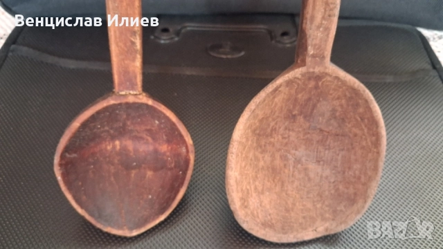 Руски Дървени Лъжици и Отварачка, снимка 4 - Антикварни и старинни предмети - 56317755