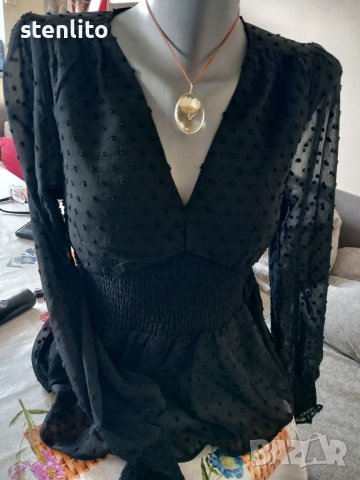 Нова дамска блуза Amisu, снимка 9 - Блузи с дълъг ръкав и пуловери - 42055885
