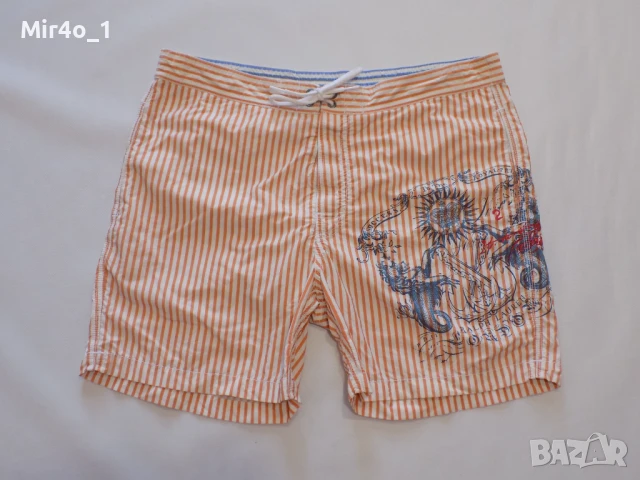 Къси панталони polo ralph lauren шорти гащета бански екип плажни летни оригинални мъжки M