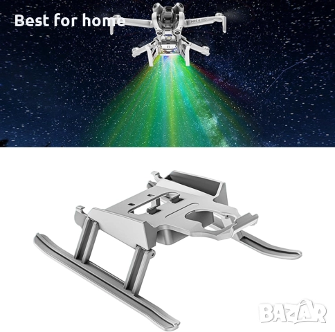 Сгъваем колесник ZLYLVRC с LED светкавица за DJI Mini 4 Pro Drone