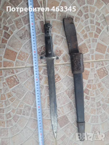 Щик, нож, байонет, снимка 3 - Антикварни и старинни предмети - 49988700