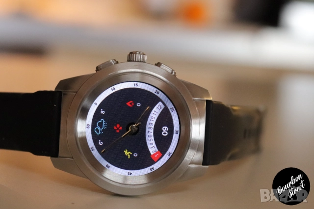 MyKronoz ZeTime - Швейцарски Хибриден Метален Смарт Часовник - 44мм