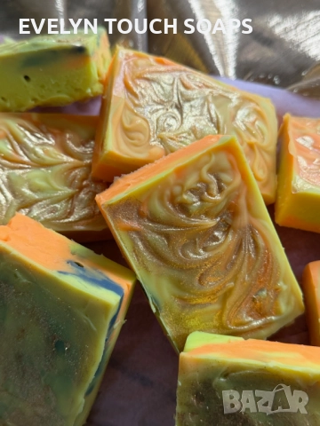 Ръчно изработен сапун “Печена ябълка и канела 5 лв., снимка 7 - Козметика за тяло - 52807232