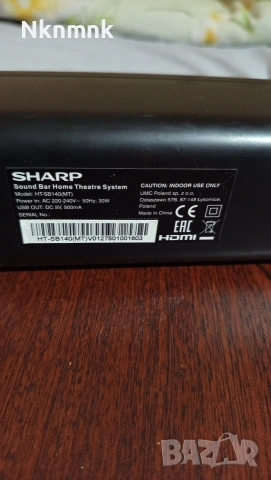 Soundbar SHARP с блутут , снимка 4 - Bluetooth тонколони - 53940722